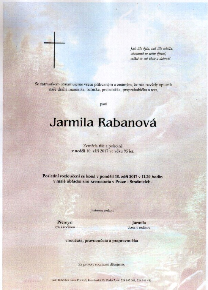 Jarmila Rabanová