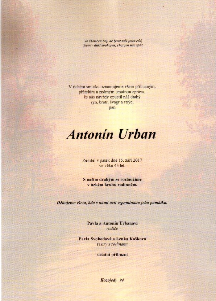 Antonín Urban