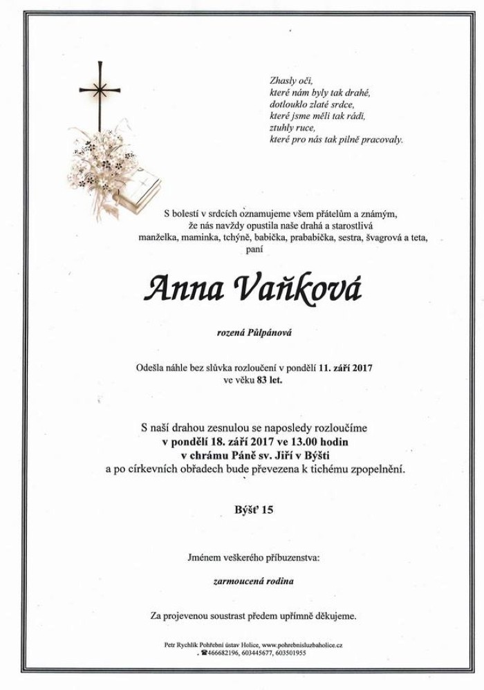 Anna Vaňková
