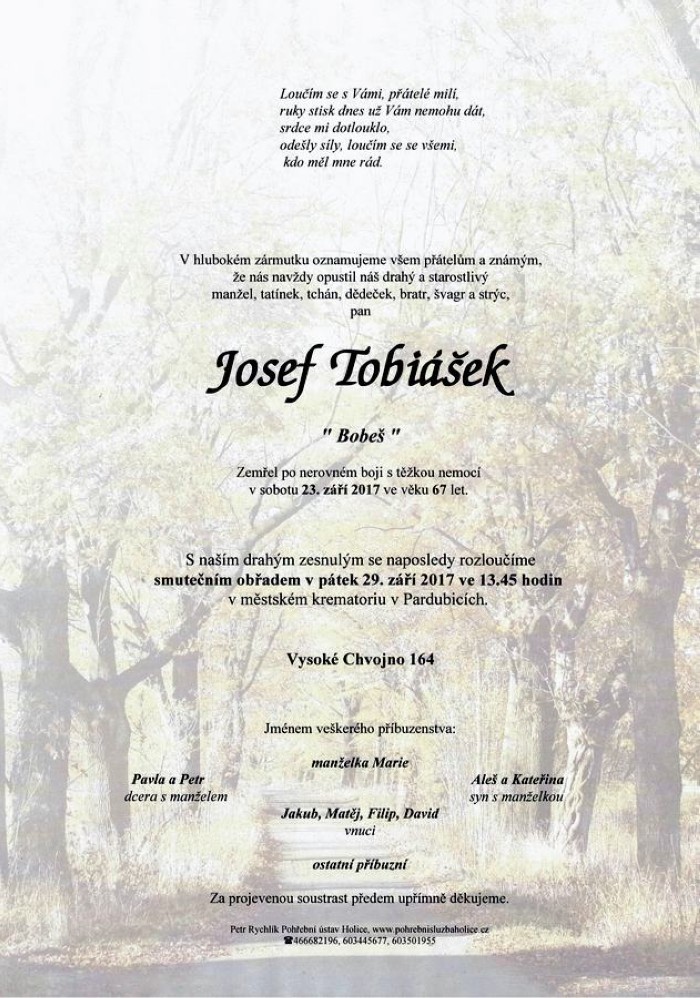 Josef Tobiášek