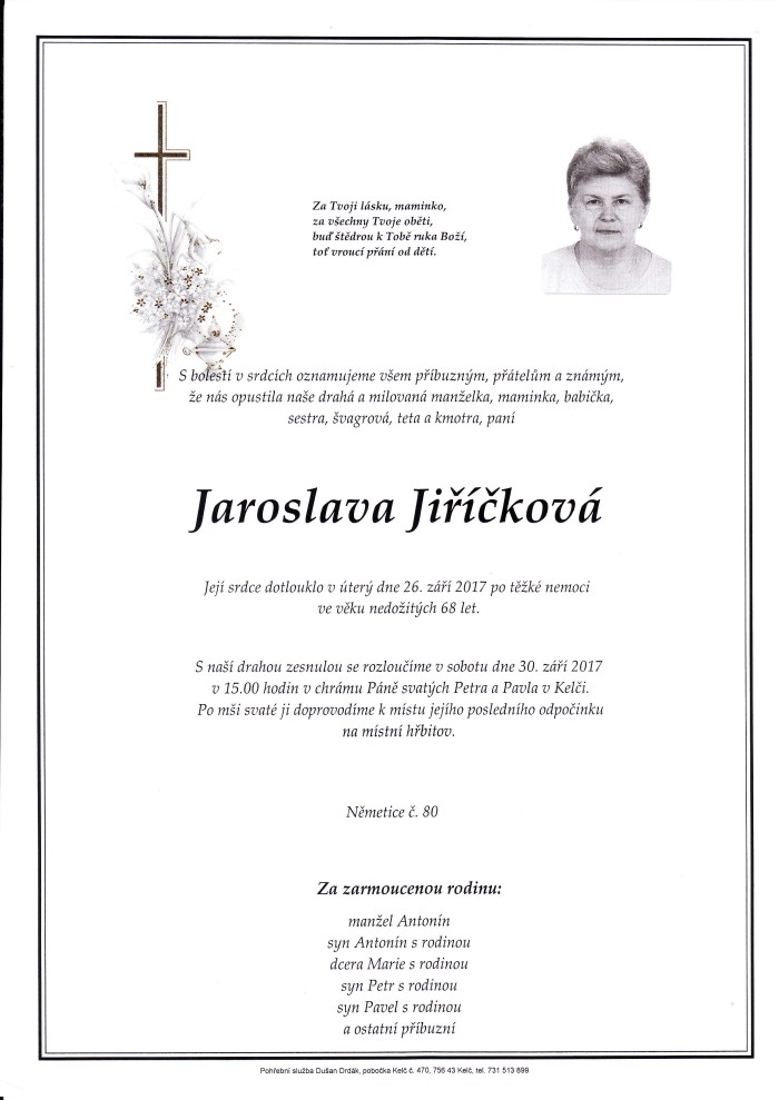 Jaroslava Jiříčková