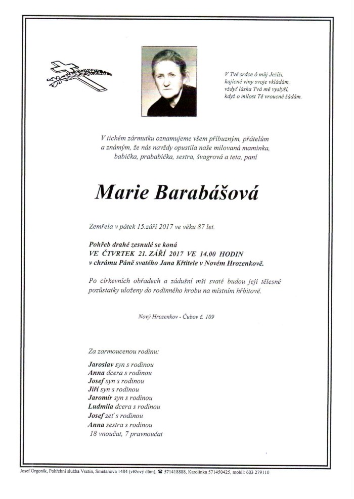 Marie Barabášová