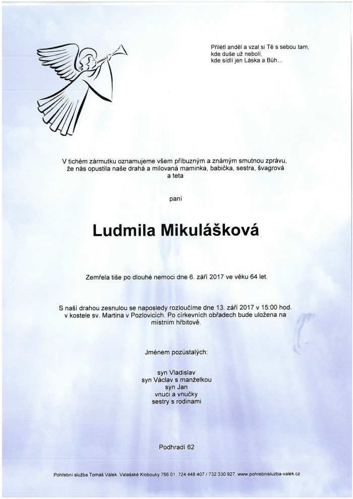 Ludmila Mikulášková