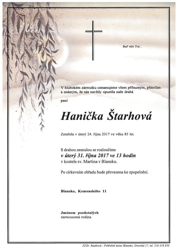 Hanička Štarhová
