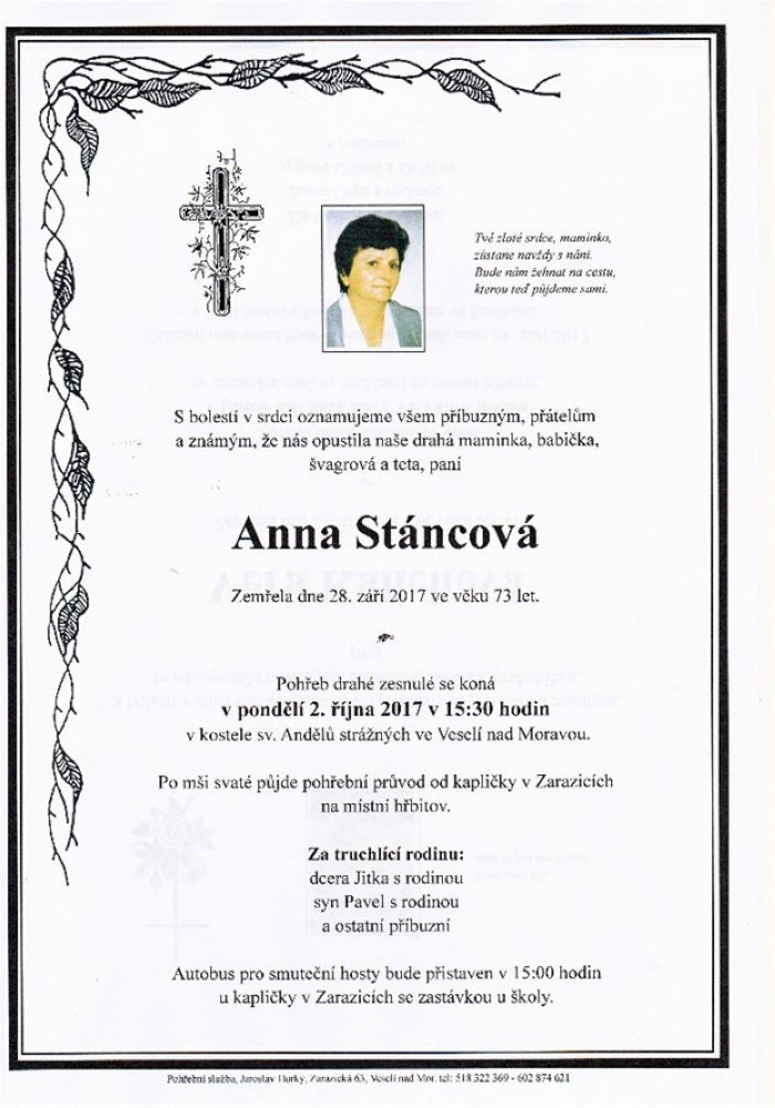 Anna Stáncová