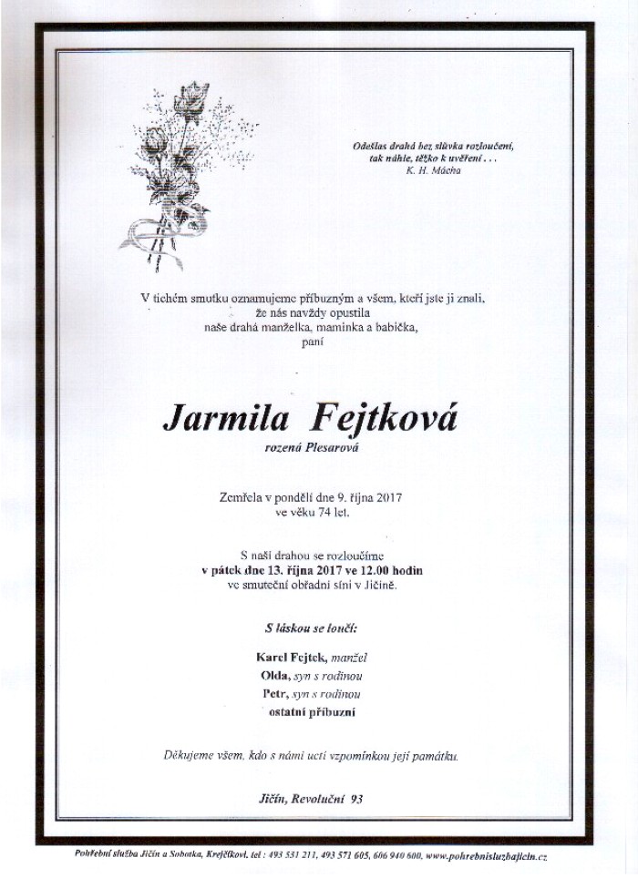 Jarmila Fejtková