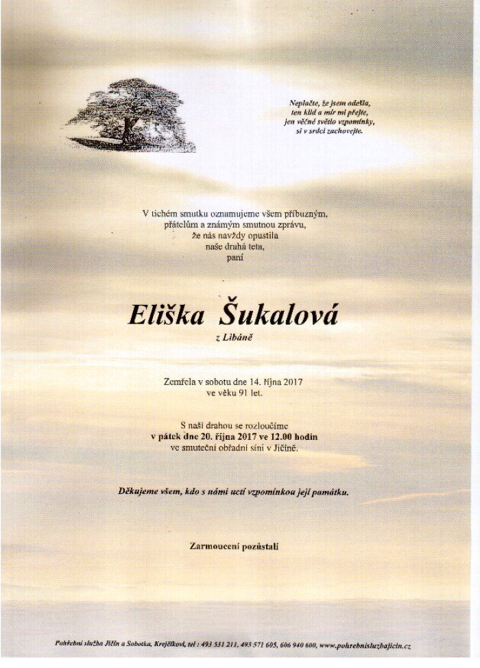 Eliška Šukalová