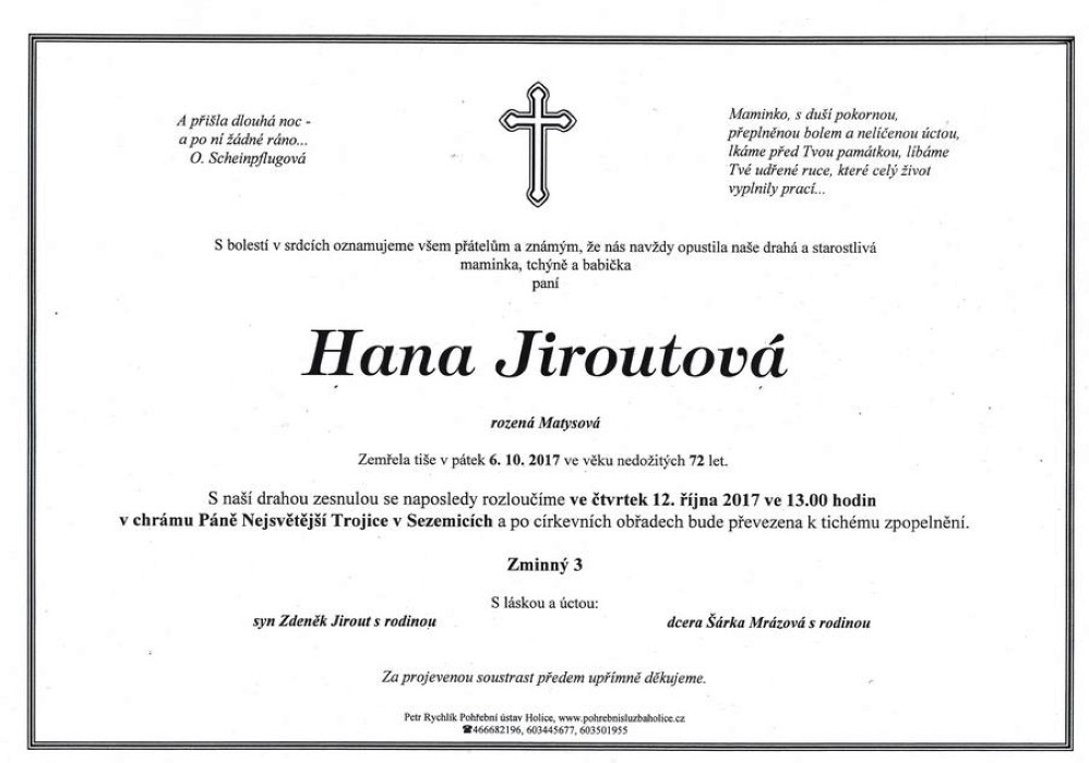 Hana Jiroutová