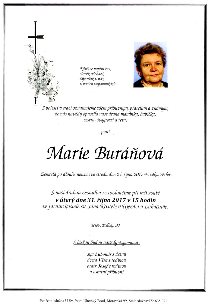 Marie Buráňová