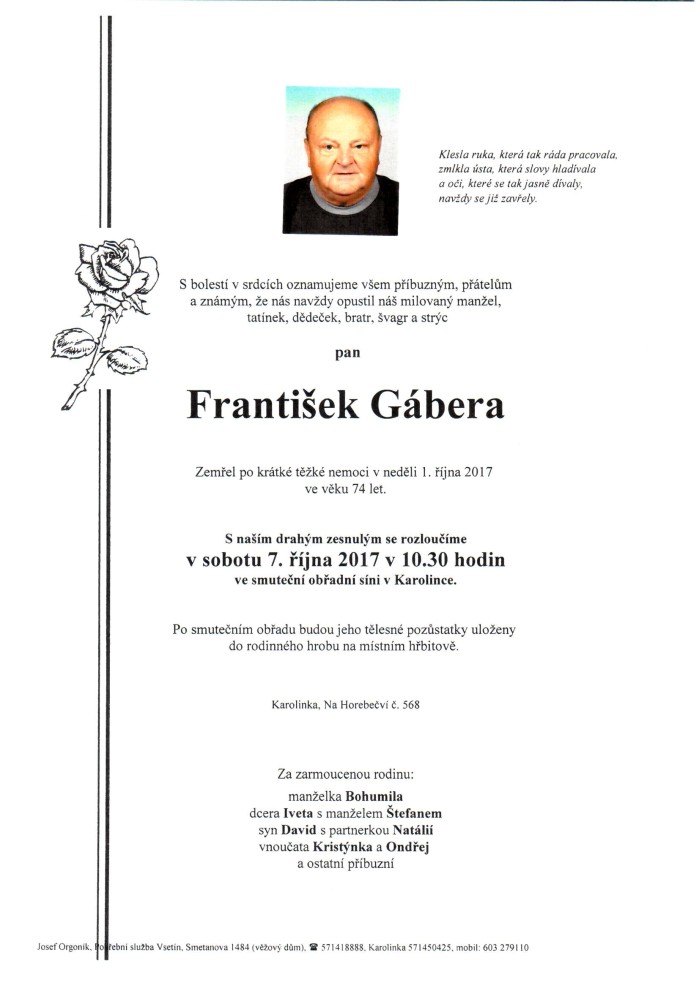 František Gábera