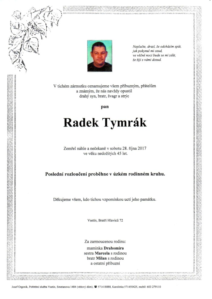 Radek Tymrák