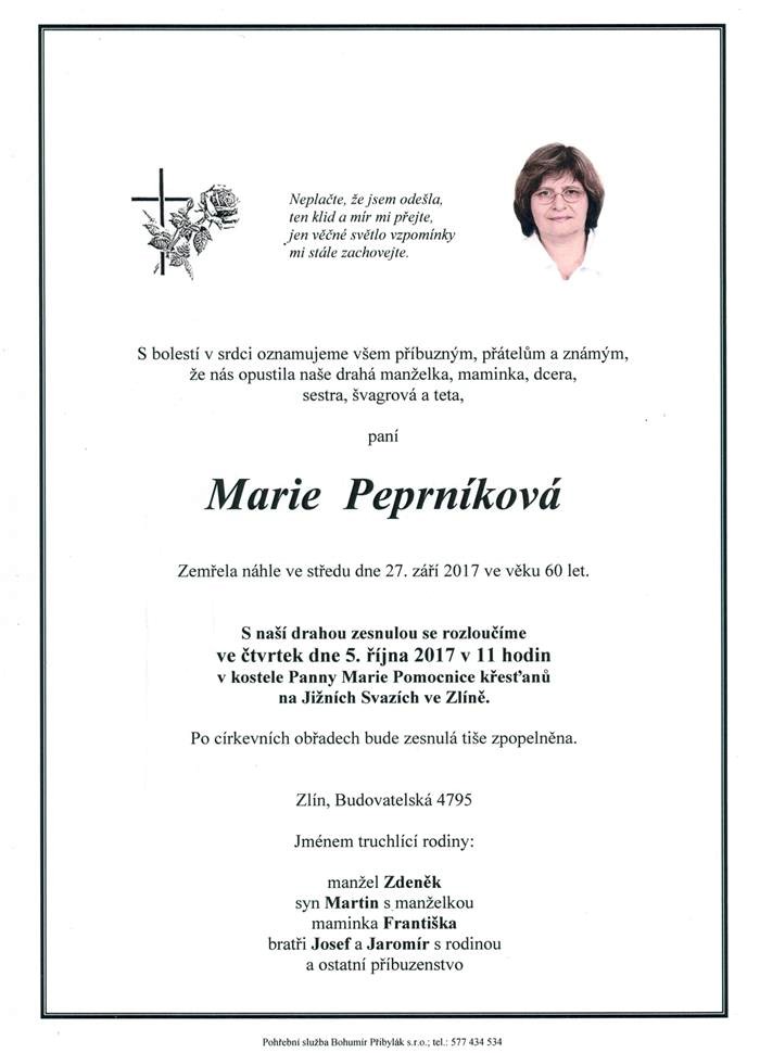 Marie Peprníková