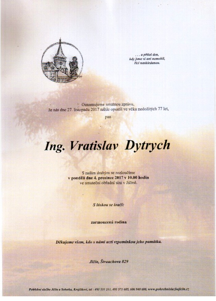 Ing. Vratislav Dytrych