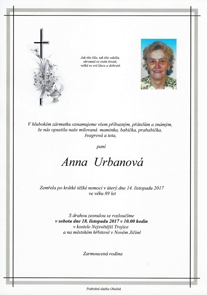 Anna Urbanová