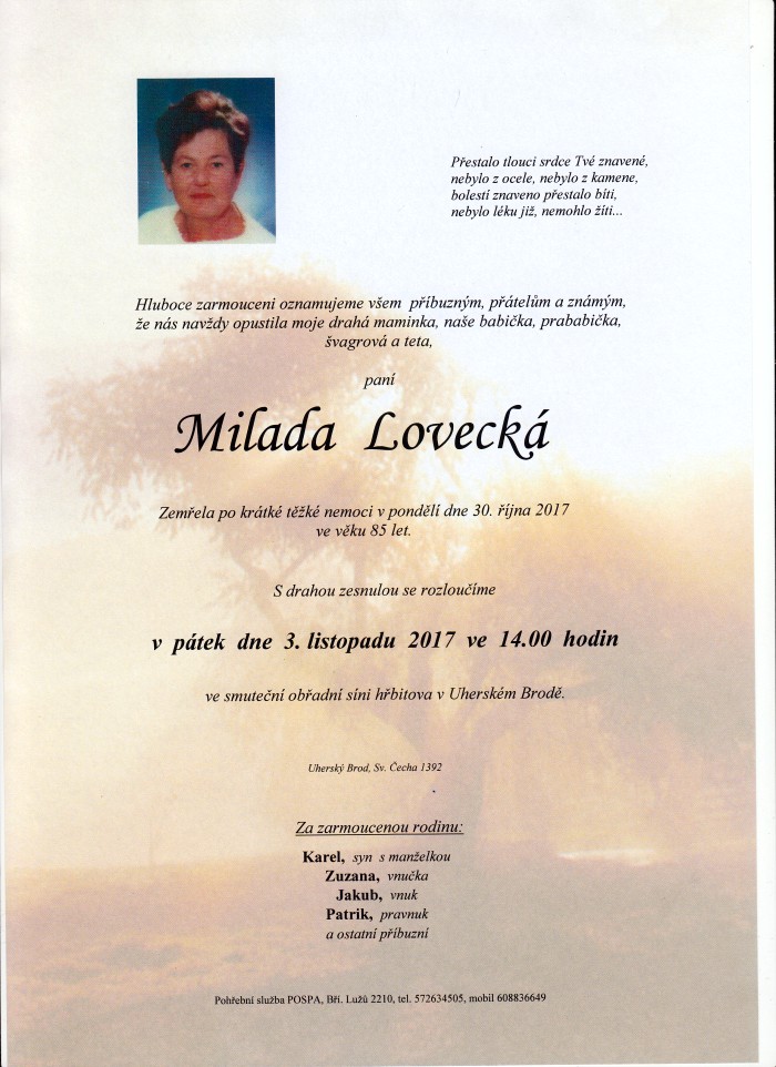 Milada Lovecká