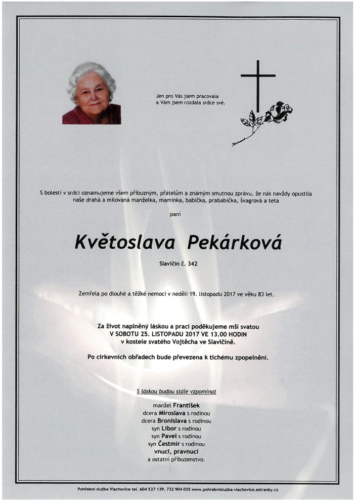 Květoslava Pekárková