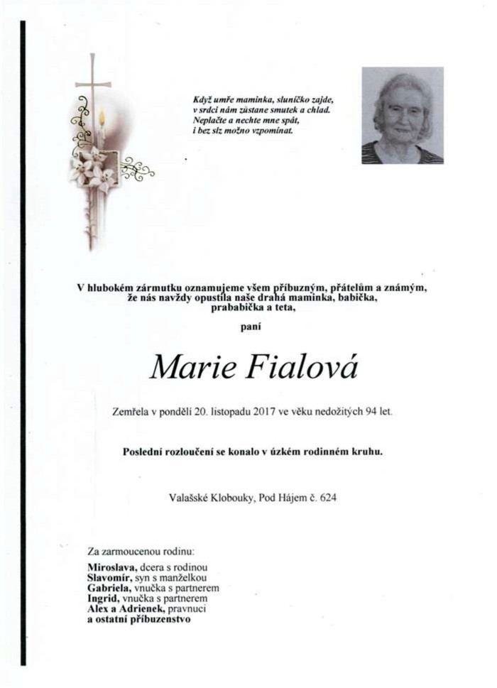 Marie Fialová