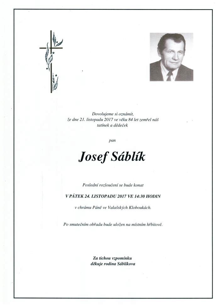 Josef Sáblík