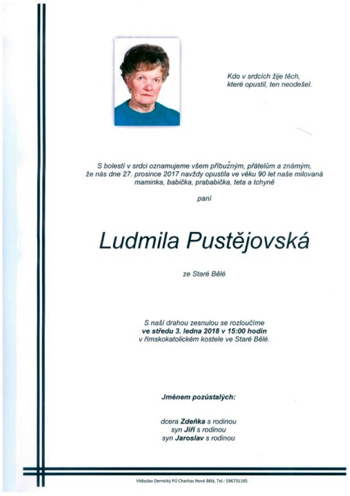 Ludmila Pustějovská