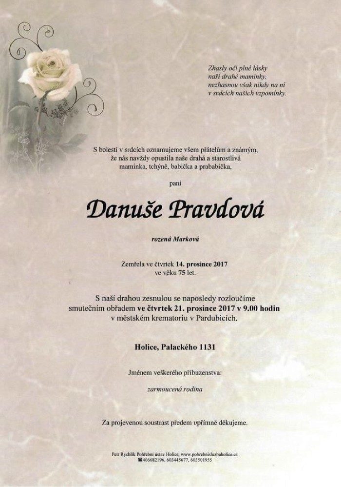 Danuše Pravdová
