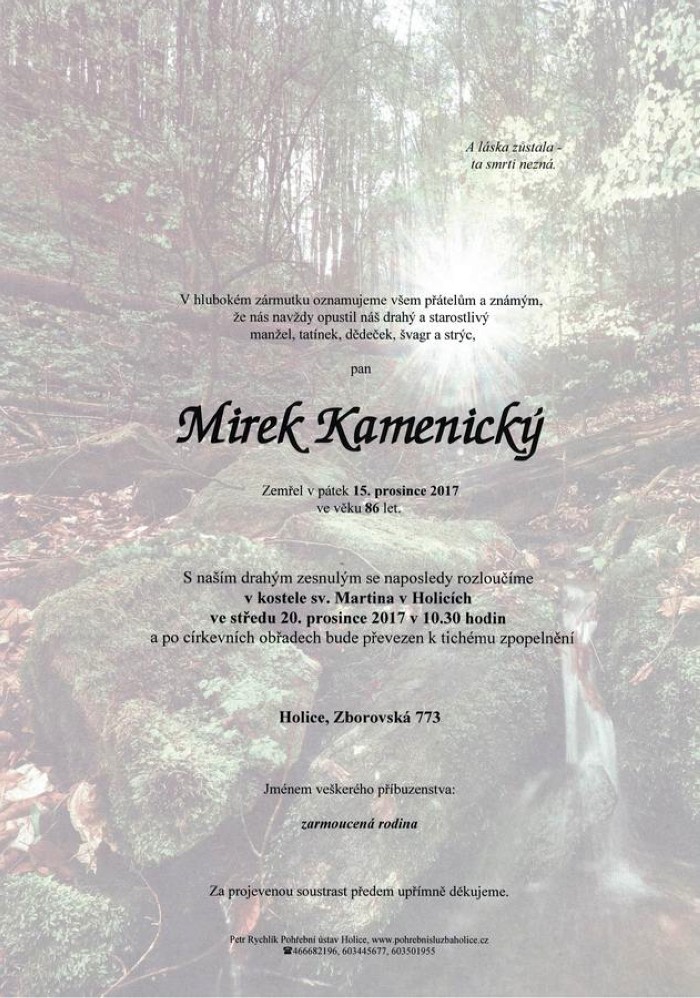 Mirek Kamenický