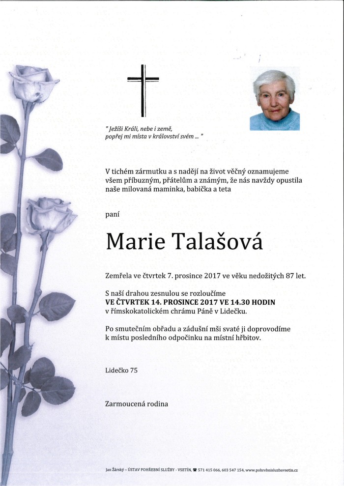 Marie Talašová