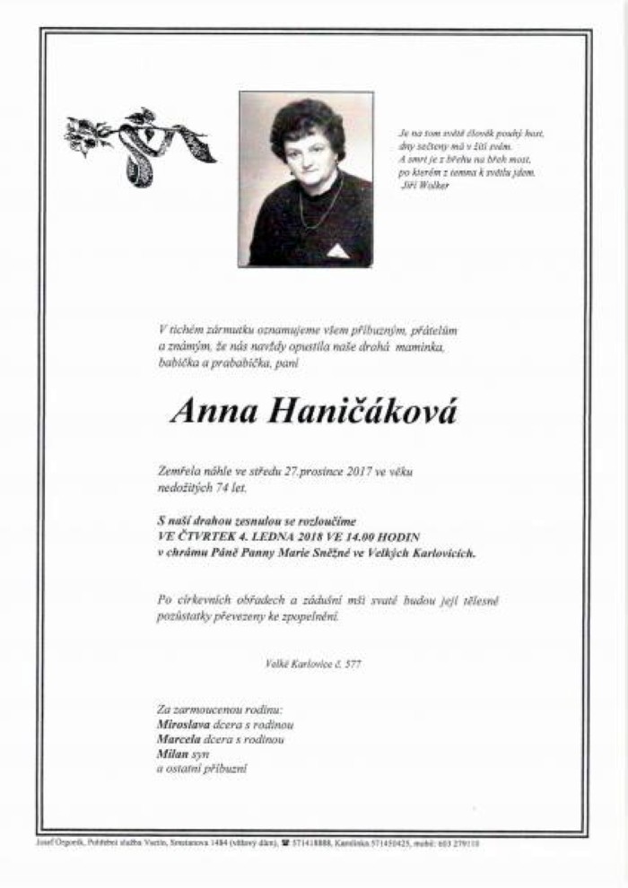 Anna Haničáková