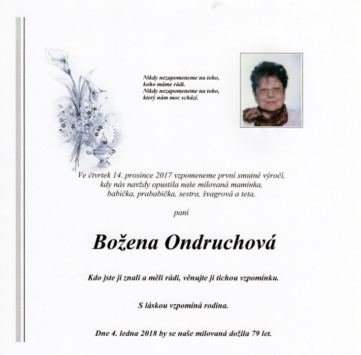 Božena Ondruchová