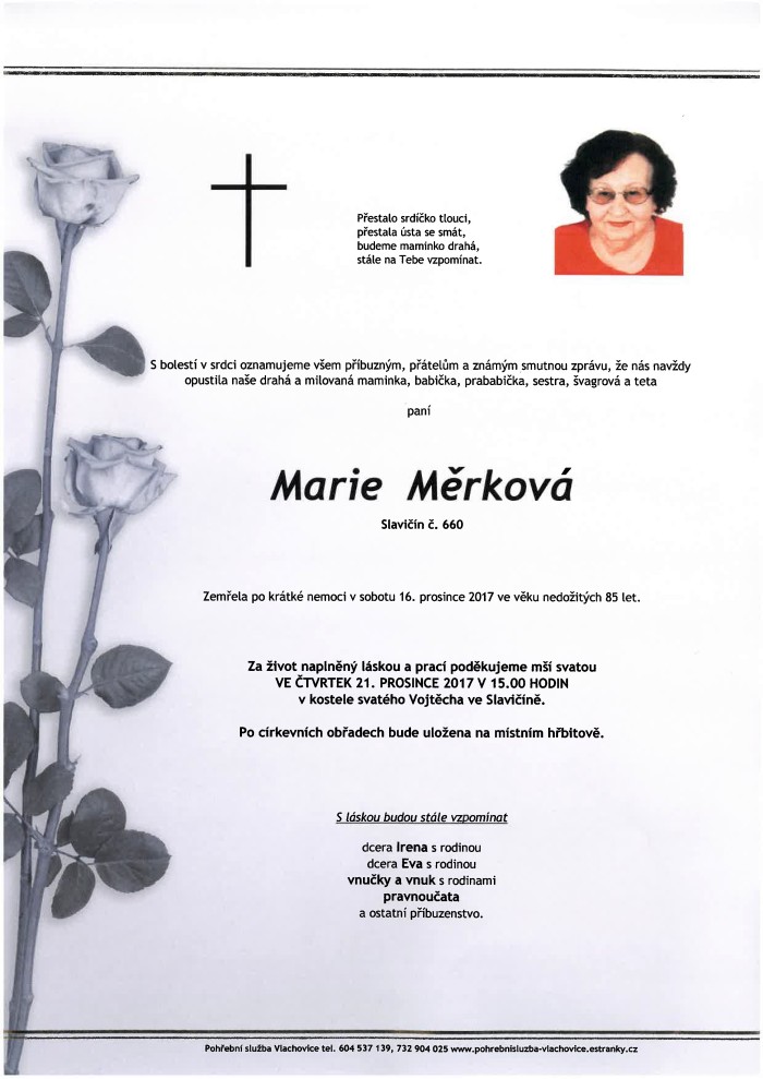 Marie Měrková