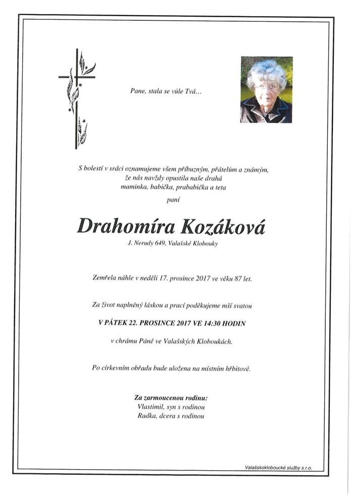 Drahomíra Kozáková