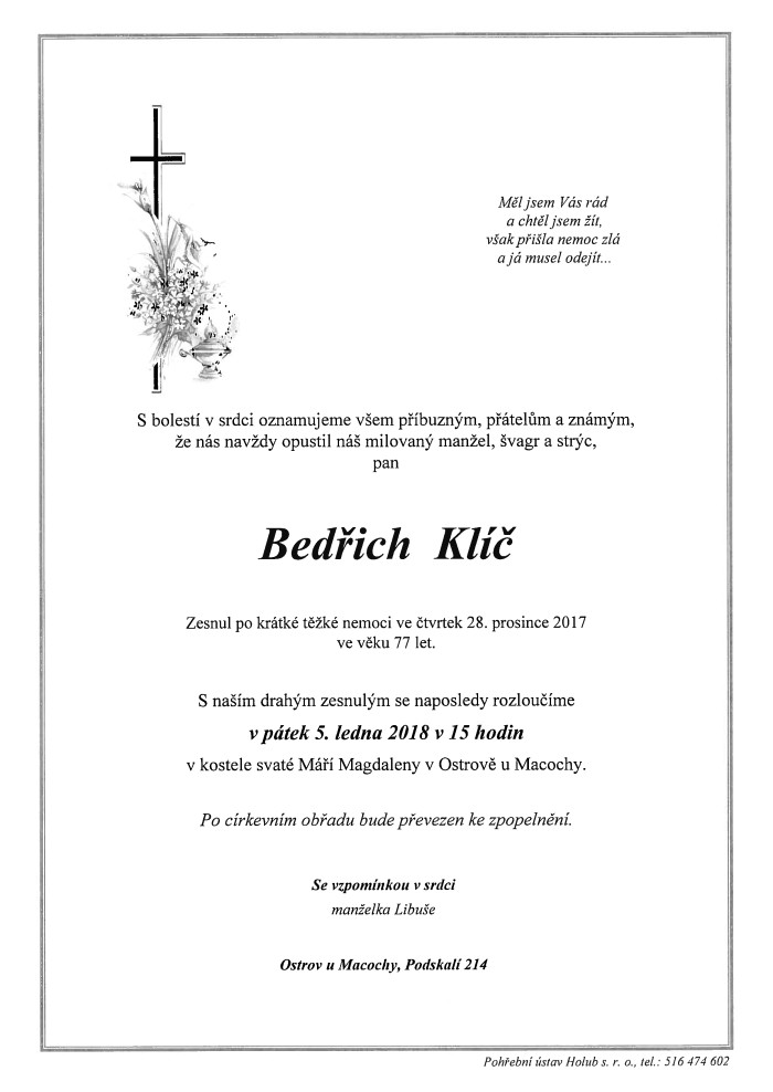 Bedřich Klíč