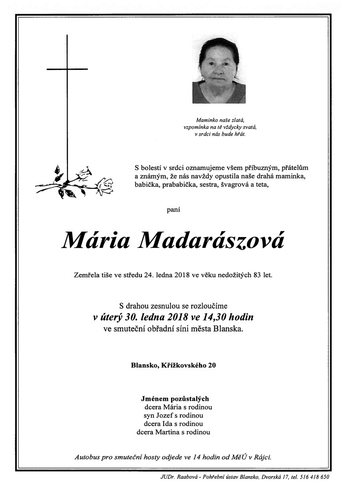 Mária Madarászová