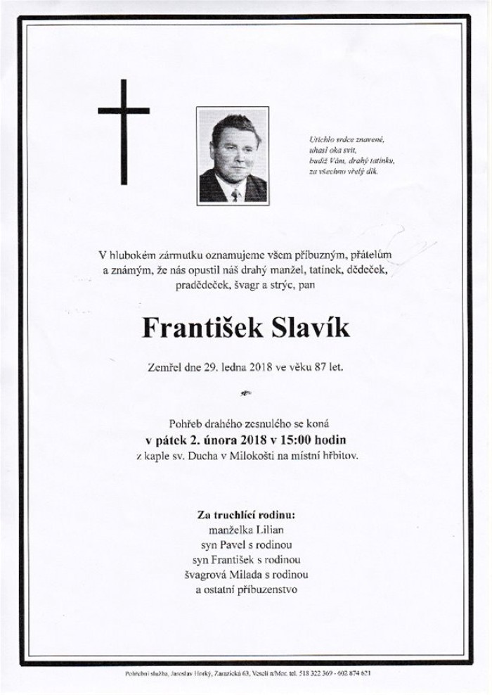 František Slavík