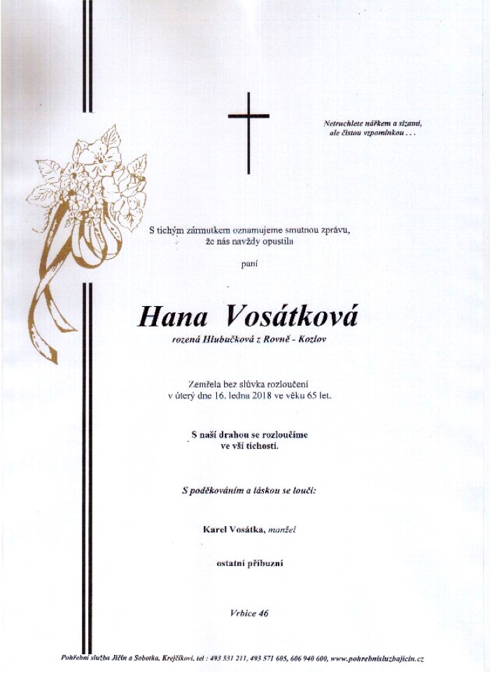 Hana Vosátková