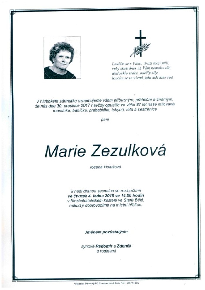 Marie Zezulková