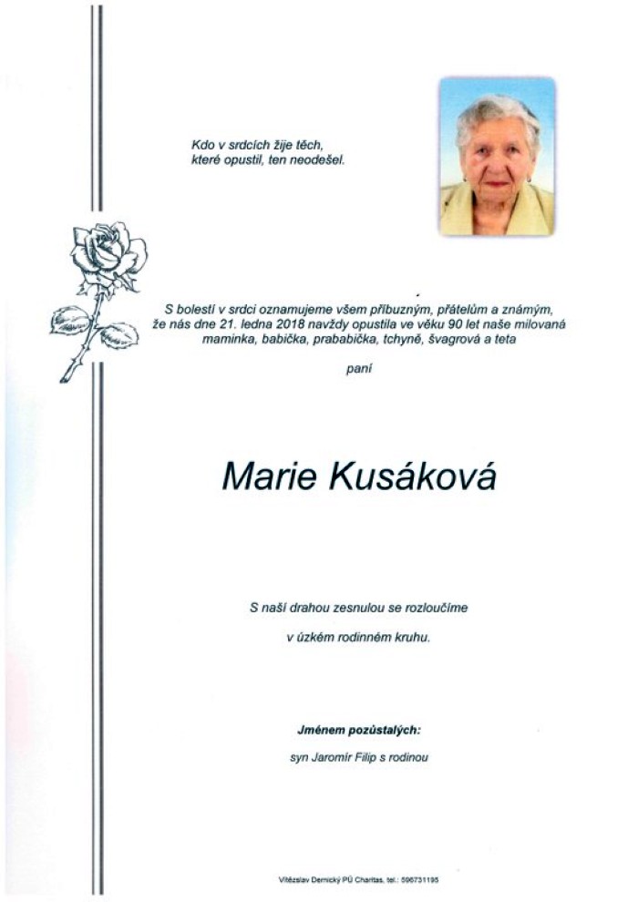 Marie Kusáková