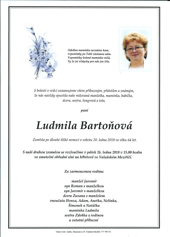 Ludmila Bartoňová
