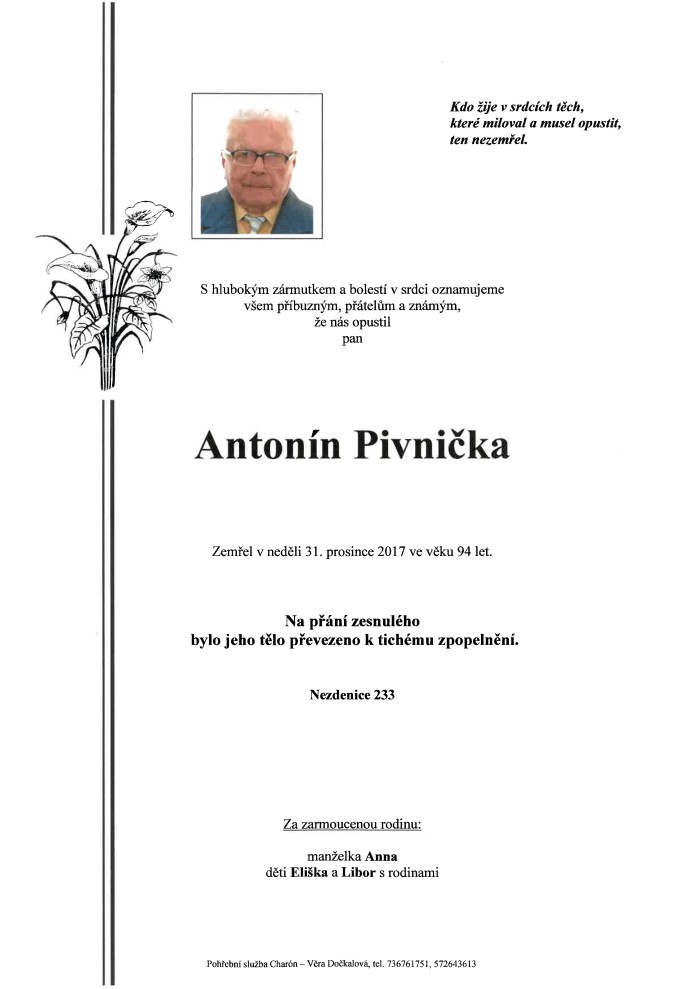 Antonín Pivnička