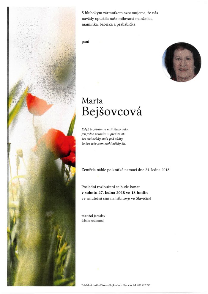 Marta Bejšovcová