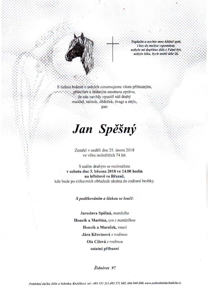 Jan Spěšný