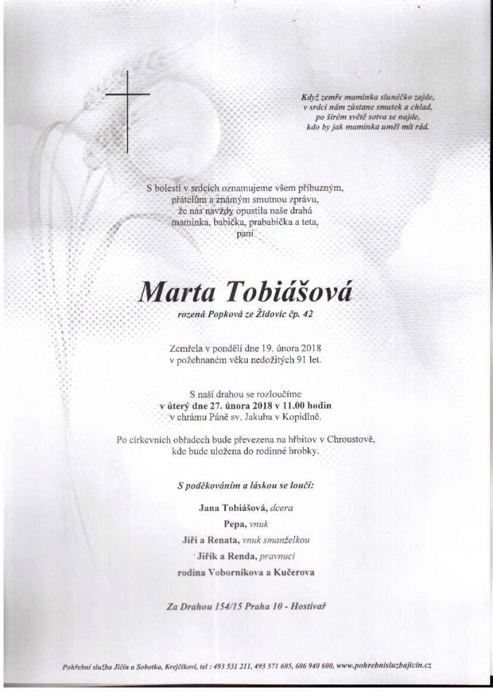 Marta Tobiášová