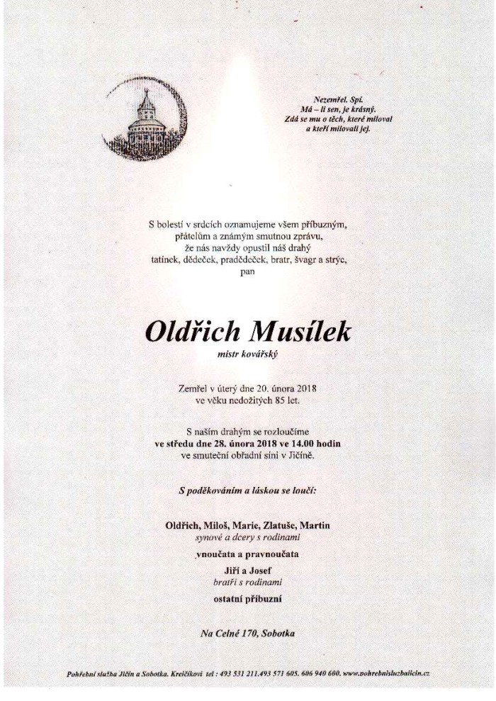 Oldřich Musílek