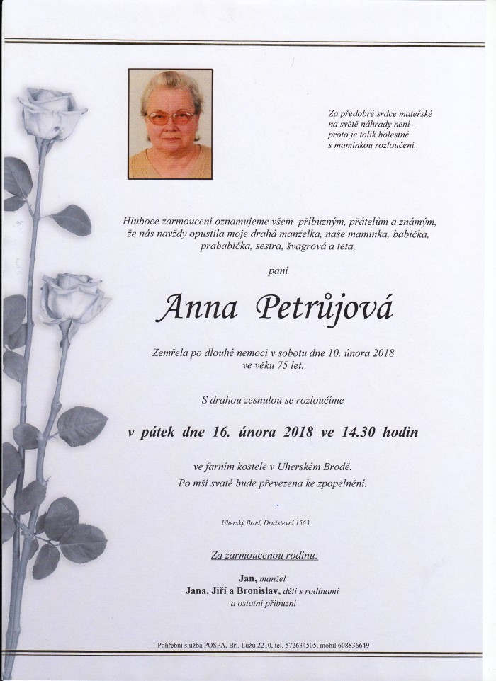 Anna Petrůjová