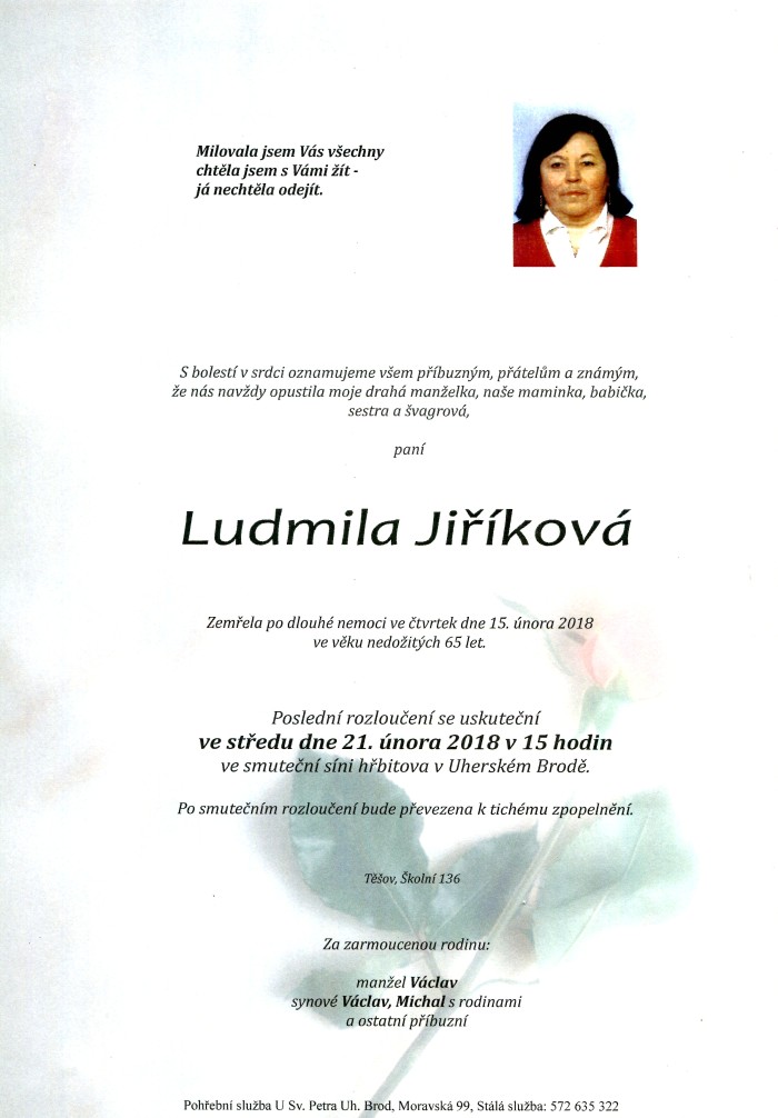 Ludmila Jiříková