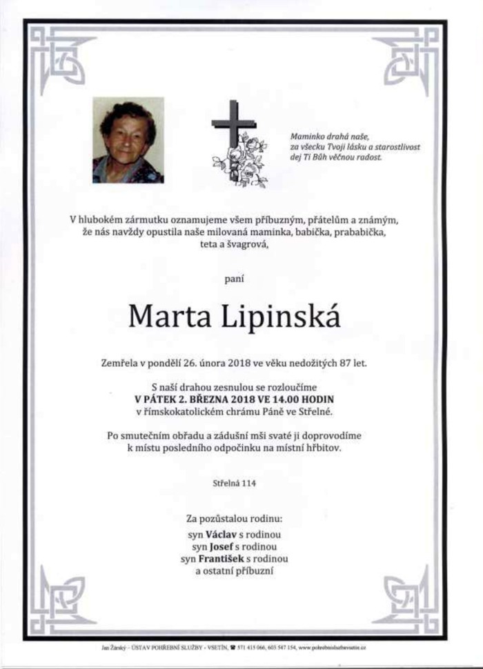 Marta Lipinská