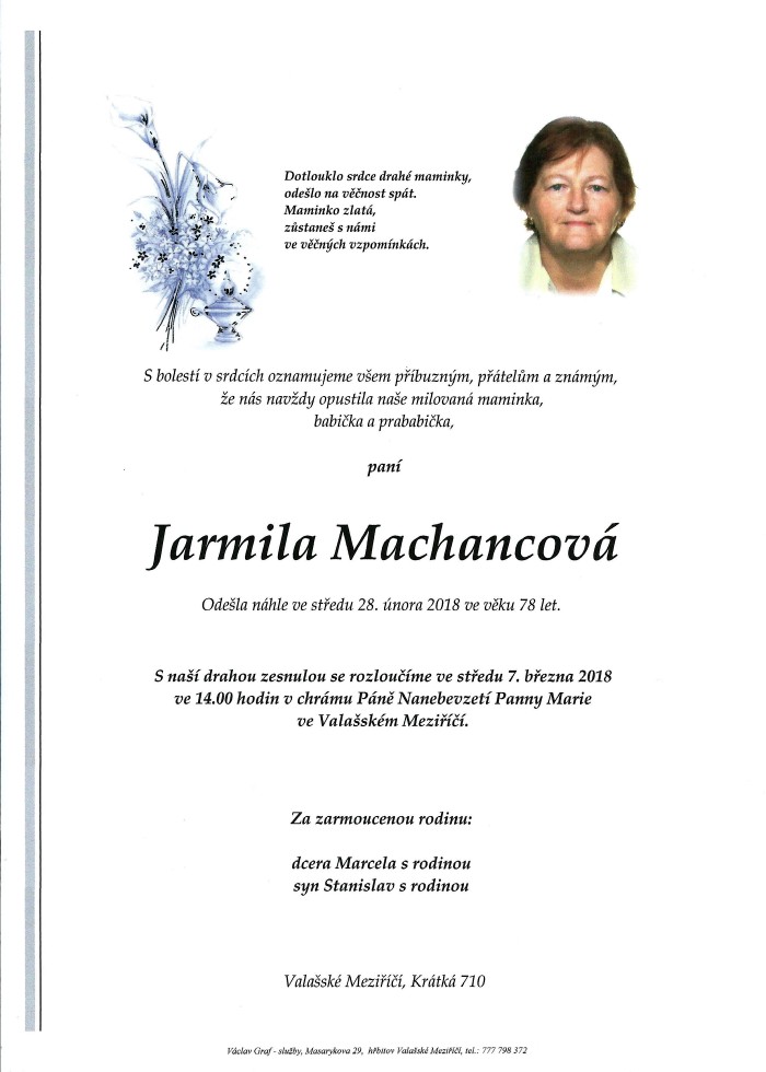Jarmila Machancová