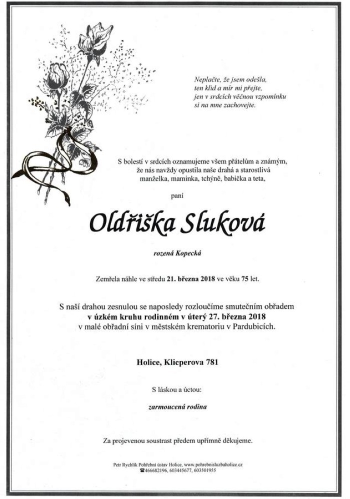 Oldřiška Sluková