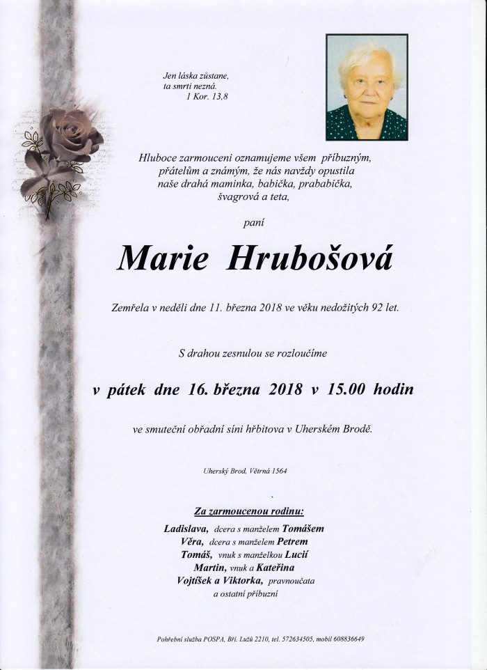 Marie Hrubošová