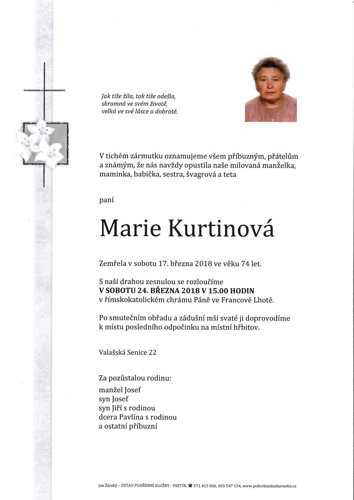 Marie Kurtinová