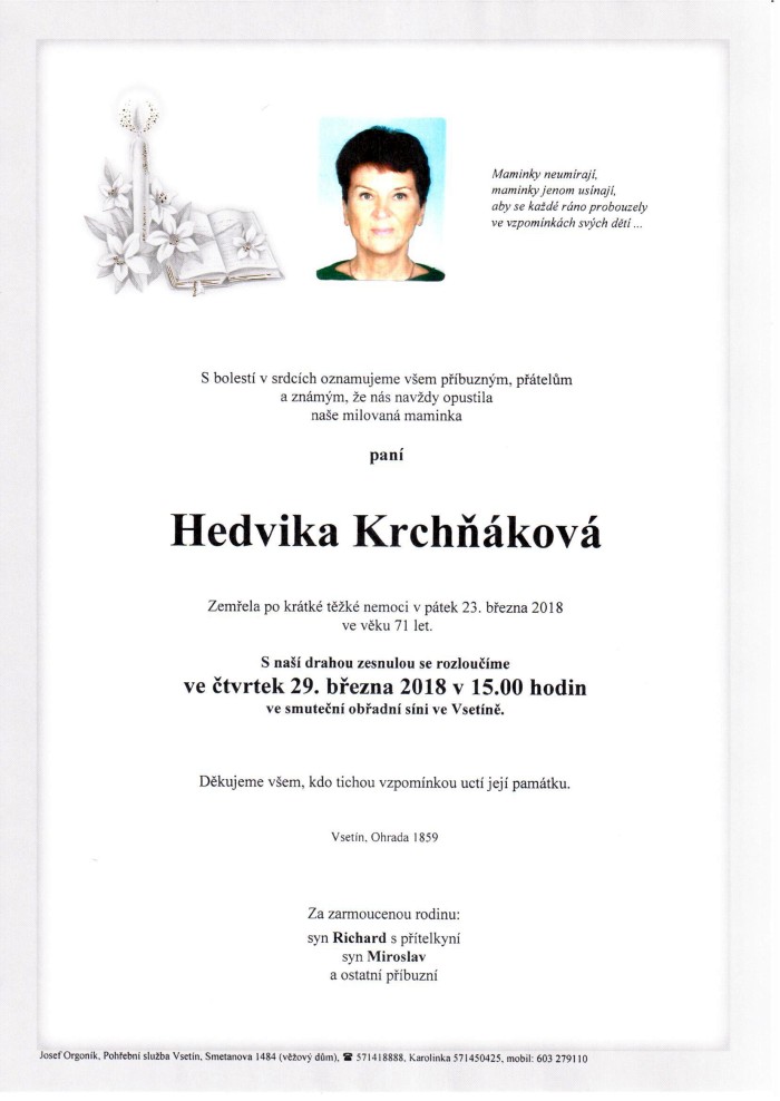 Hedvika Krchňáková